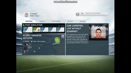 Manager mode liverpool / Friendly/