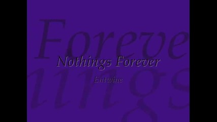 Entwine - Nothings Forever