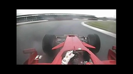 Kimi Raikkonen - onboard 2008 Silverstone 