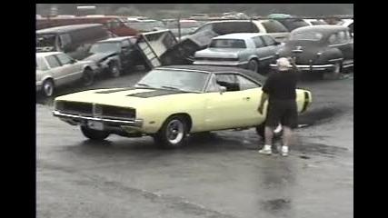 Pontiac Gto от 1967 пили яко гуми