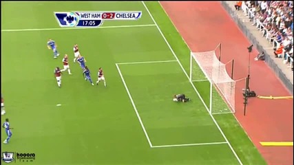 11.09.2010 Уест Хям 0 - 2 Челси гол на Соломон Калу 