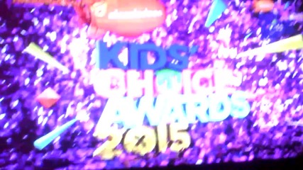 моменти от kids choise awards 2015 част 4