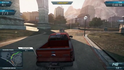 Need For Speed Most Wanted 2012 - Ford F-150 S V T Raptor - Turn Far