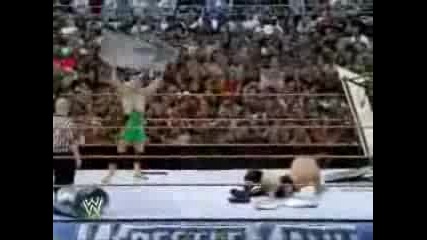 Wrestlemania 24 Finlay vs. JBL in Belfast Brawl