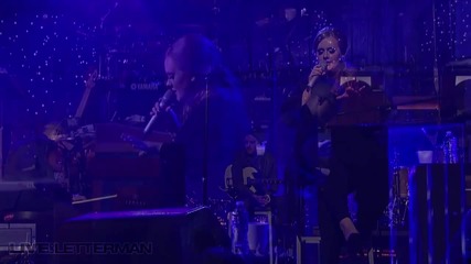 Adele - Someone Like You (live on Letterman)