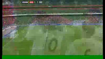 Arsenal 1:1 Tottenham Berbatov