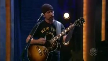 U2 - Stuck In A Moment You Can't Get Out Of // Acoustic Live