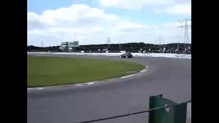 500 Hp turbo - civic at oval racetrack 