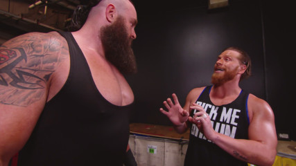 Braun Strowman drives Curt Hawkins through a wall: Raw, April 2, 2018