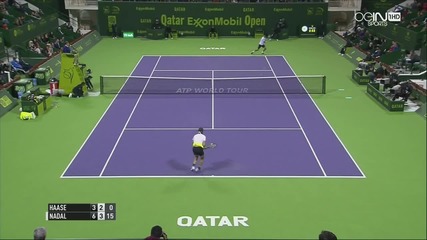 Rafael Nadal vs Robin Haase - Doha Open 2016 1-8 Final