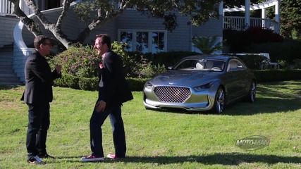 Hyundai Vision G Concept Car with Peter Schreyer from Pebble Beach Concours d’elegance 2015