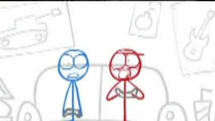 Dick figures - bad romance