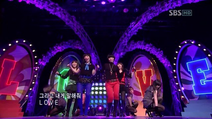 Brown Eyed Girls - L. O. V. E. ( 20-01-2008 S B S Inkigayo )