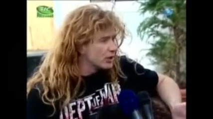 Dave Mustaine Interview At Rock In Rio Lisboa 2010 