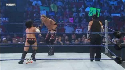 Smackdown 03/07/2009 - Edge and Chris vs. Jeff and Cm Punk 1/2