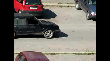 Golf 2 се изстрелва като самолет ! * смях * 