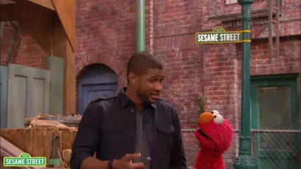 Usher в Улица Сезам 