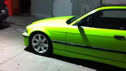 Зелено Bmw E36