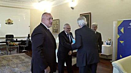 Бойко Борисов се среща с Христос Стилианидис