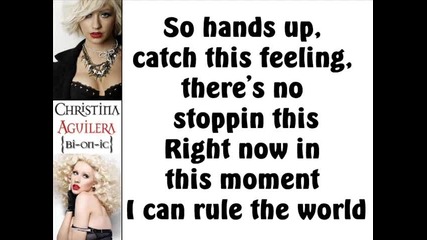 Christina Aguilera - Prima Donna (lyrics On Screen)