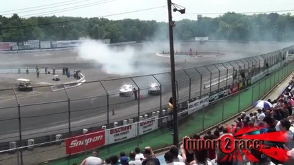 Дрифт Gt - R vs Mustang New Jersey 2010 