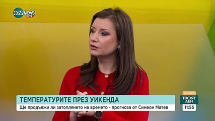 Какво време ни очаква
