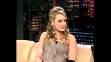 Hilary Duff On Jay Leno 5.21.08