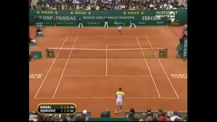 Най - Доброто Разиграване На Monte Carlo 2009 [ Надал - Джокович ]