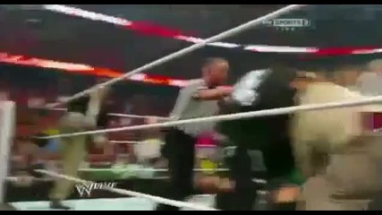 Wwe Raw [09.04.12] Брок Леснар пребива от бой Джон Сина