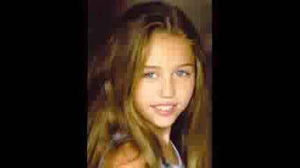 Miley Cyrus From Adorable Baby,  to Gorgeous 14 Year Old. (shes sixteen now,  I know. )