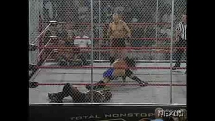 NWA/TNA Triple X vs Americas Most Wanted (Steel Cage Match)