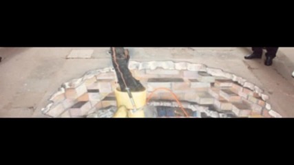 3d рисунки с тебешир 
