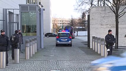 Germany: US Sec of State Blinken arrives at Berlin’s Foreign Ministry for Ukraine talks