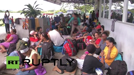 Nicaragua: Hundreds of Cubans stranded at Penas Blancas border