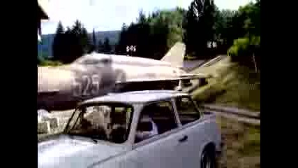 Трабант - Трабант/а на Соломон Паси след Трабант 50 Год Юбилей Парад в Центъра на София
