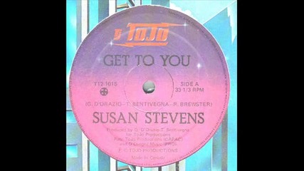 Susan Stevens - Get To You ( Club Mix ) 1983