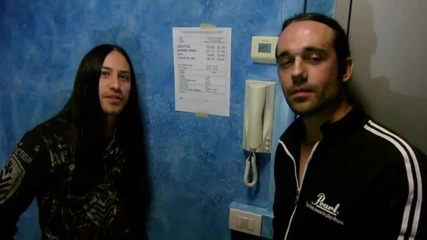 Поздрав за българските фенове на Morbid Angel и Nile от техните барабанисти