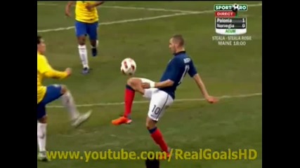 hernanes - red - card - incident - v - france 