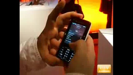 Sony Ericsson W960i In Action