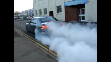 Bmw 7 Alpina Burnout 
