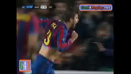 Barcelona - Inter 1 - 0 (2 - 0, 24 11 2009) 