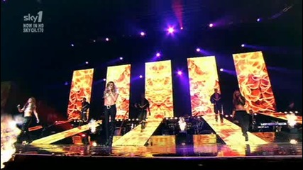 Girls Aloud - Sound Of The Underground(live in London Out of Control Tour 2009) 