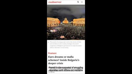 Bulgaria: Eu dreams or mafia schemes?