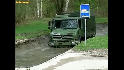 Просто няма какво да ги спре - Mercedes Zetros 1833 & Unimog U4000