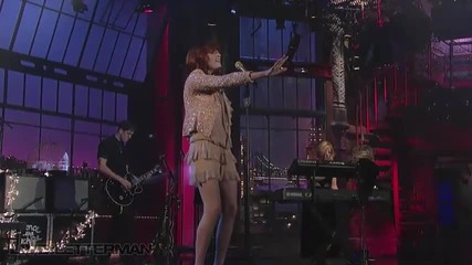 Florence + The Machine - Heavy In Your Arms (live on Letterman) [ високо качество ]