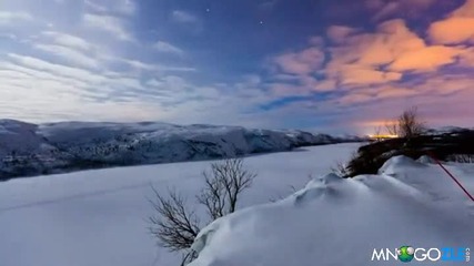 Едно от най-прекрасните чудеса на Майката Природа (полярното Сияние)