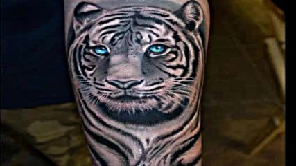 Дамски Татуировки с Тигър,татуси за Момичета с Тигри