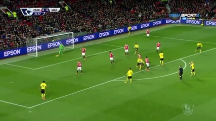 Манчестър Юнайтед - Уотфорд 0:0 /Първо полувреме/