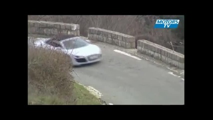 Essai auto Audi R8 Spyder 
