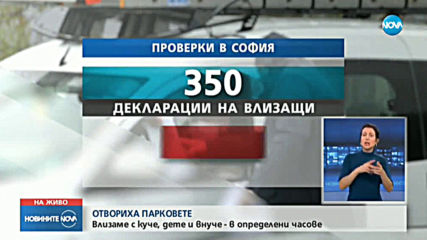 100 от 350 декларации за влизане в София са неверни